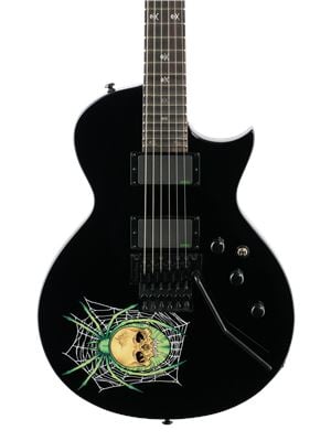 ESP LTD Kirk Hammett KH-3 Spider Electric Guitar with Case Body View